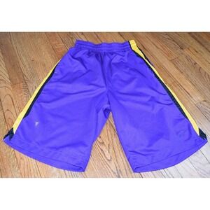 Nike Kobe Bryant Mamba‎ Basketball Shorts Purple Yellow Gold Men's Size Small